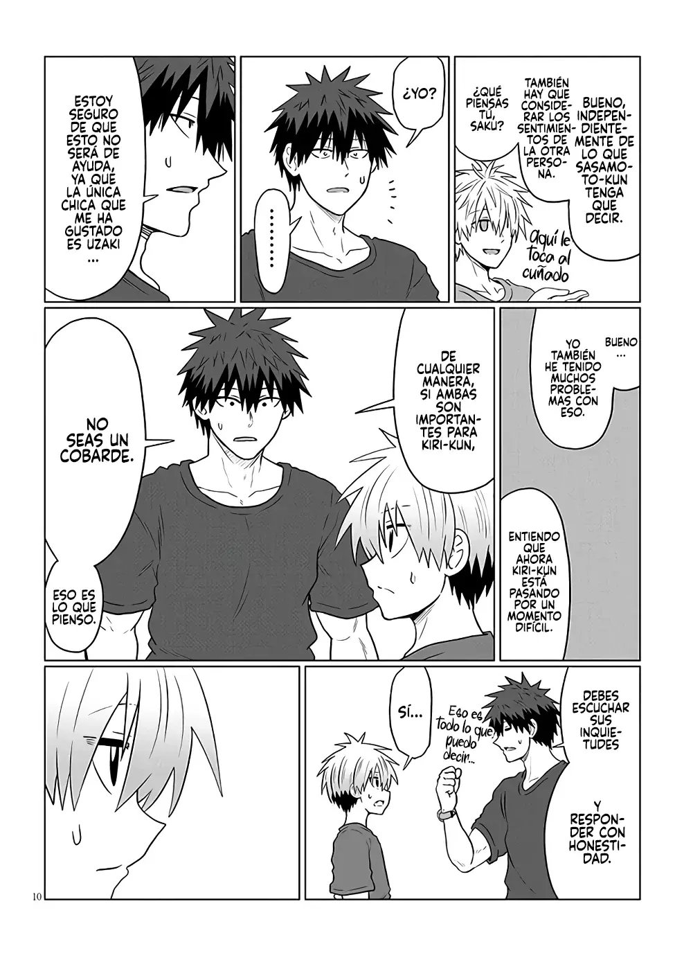 Uzaki-chan wa Asobitai! Capitulo 123 página 12