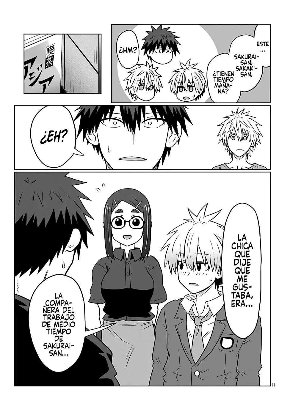 Uzaki-chan wa Asobitai! Capitulo 123 página 13