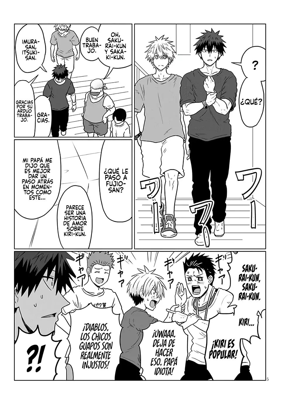 Uzaki-chan wa Asobitai! Capitulo 123 página 7