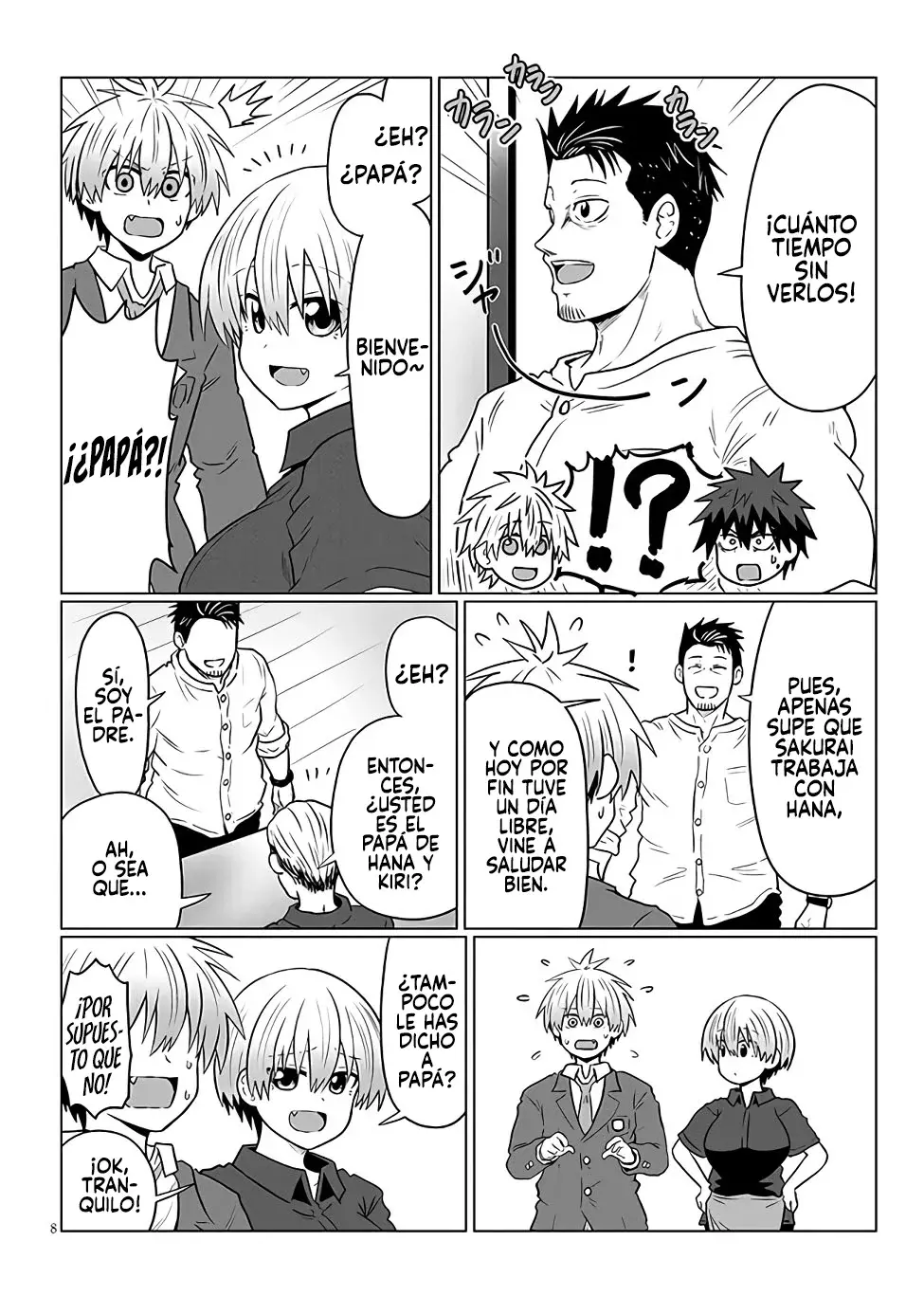 Uzaki-chan wa Asobitai! Capitulo 124 página 10