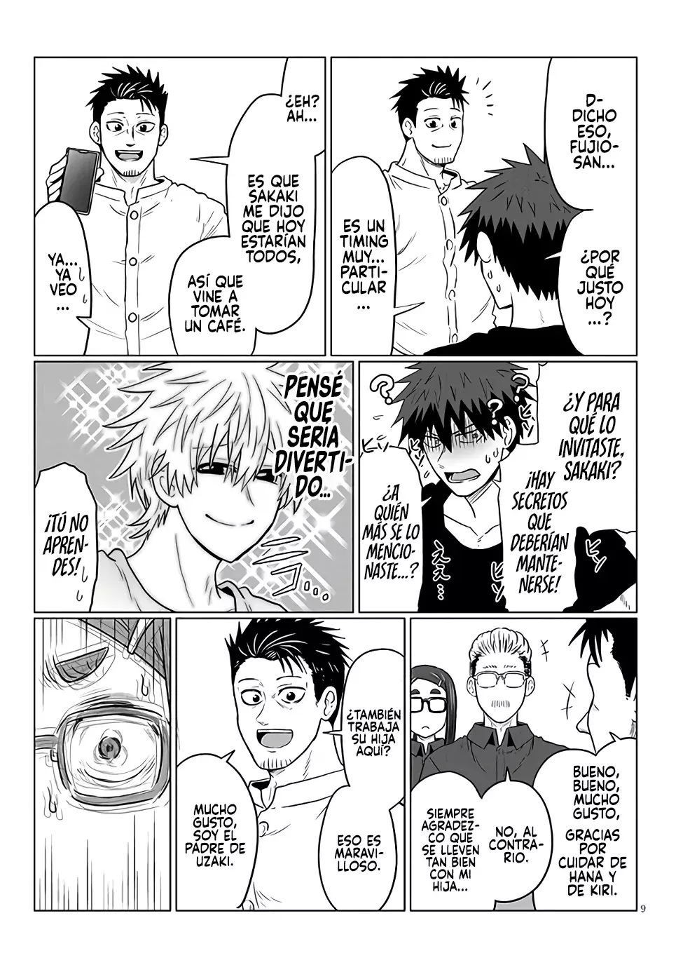 Uzaki-chan wa Asobitai! Capitulo 124 página 11