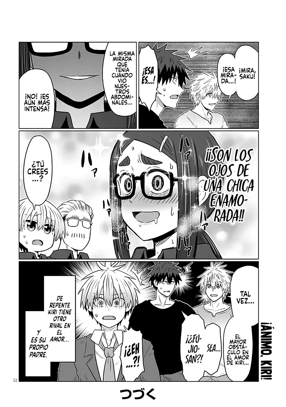 Uzaki-chan wa Asobitai! Capitulo 124 página 14