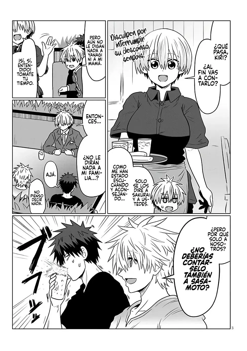 Uzaki-chan wa Asobitai! Capitulo 124 página 5