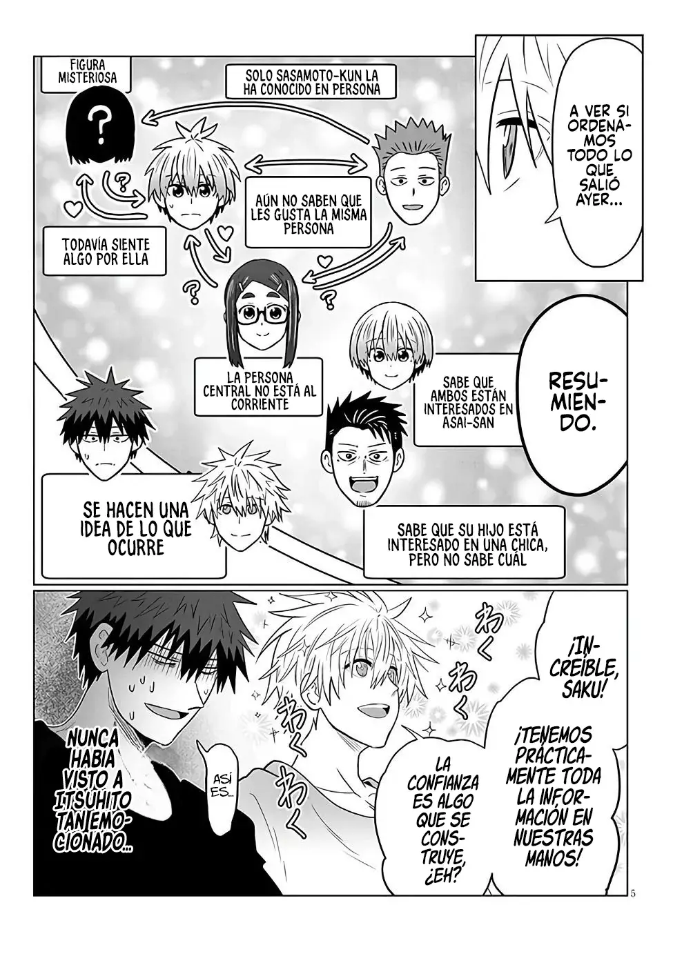 Uzaki-chan wa Asobitai! Capitulo 124 página 7