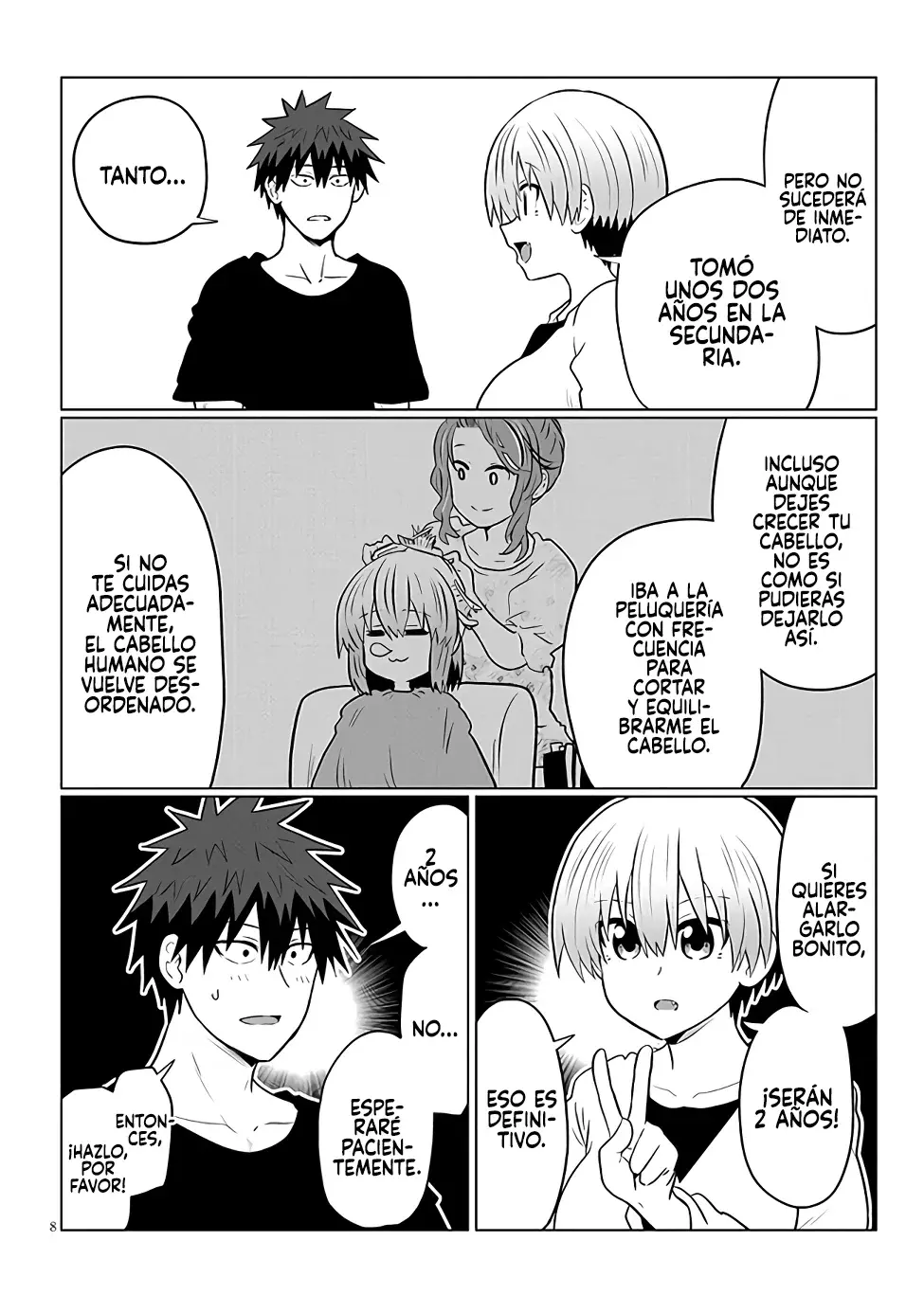 Uzaki-chan wa Asobitai! Capitulo 125 página 10