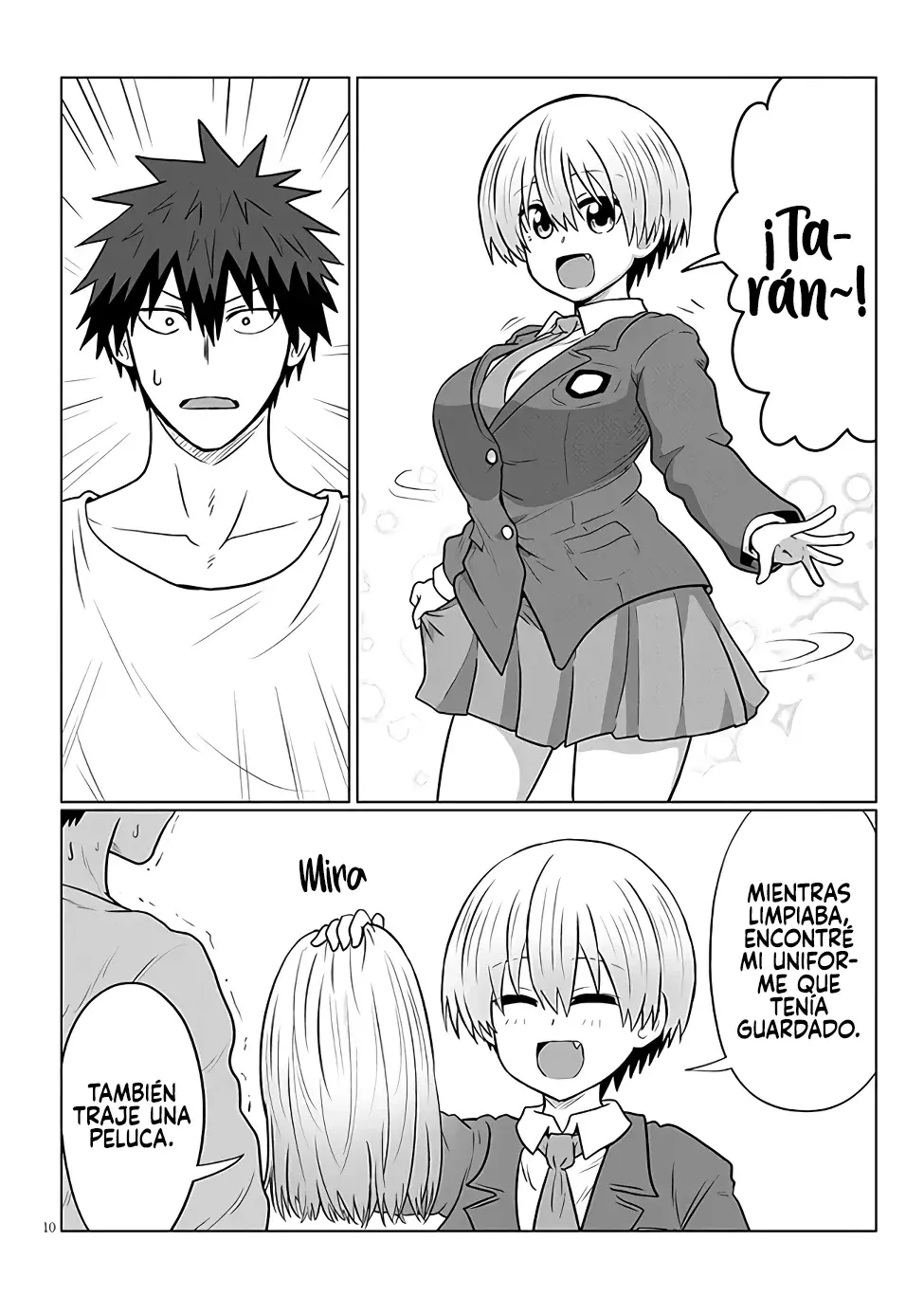 Uzaki-chan wa Asobitai! Capitulo 125 página 12