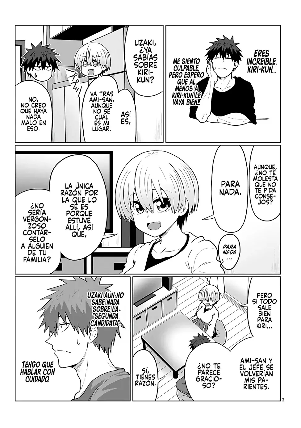 Uzaki-chan wa Asobitai! Capitulo 125 página 5