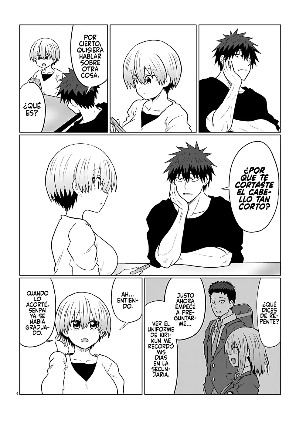 Uzaki-chan wa Asobitai! Capitulo 125 página 6
