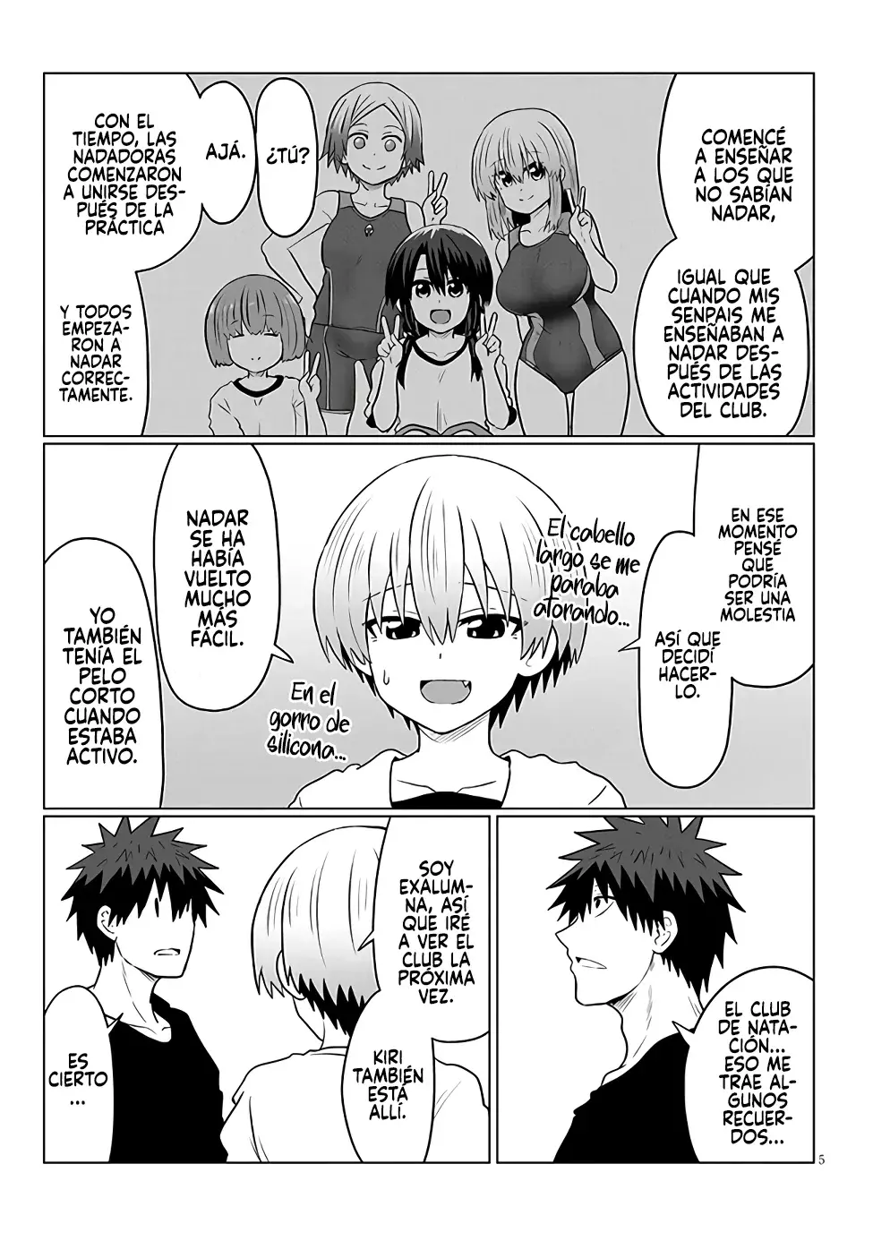Uzaki-chan wa Asobitai! Capitulo 125 página 7