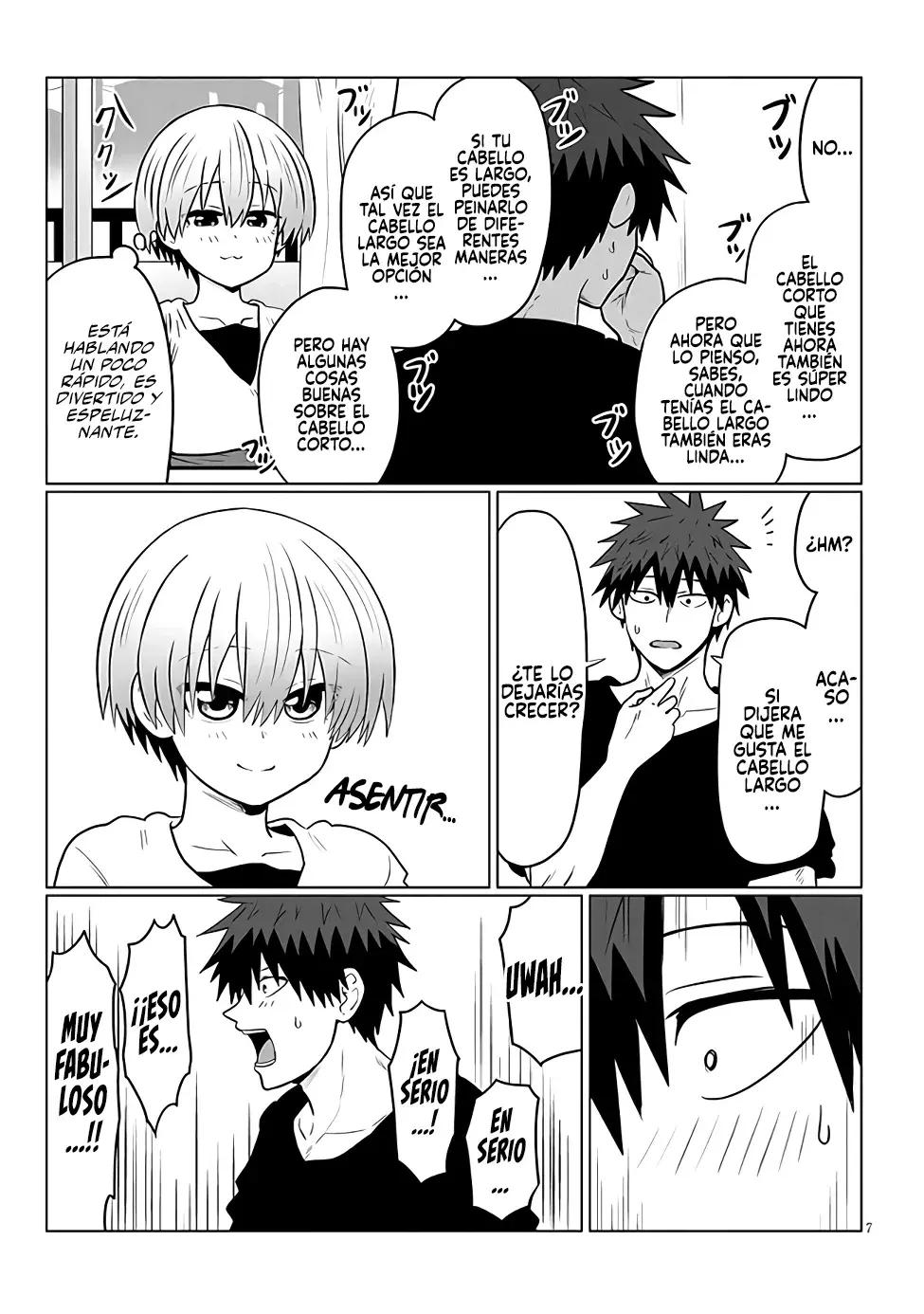 Uzaki-chan wa Asobitai! Capitulo 125 página 9
