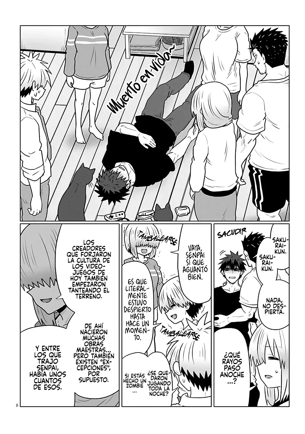 Uzaki-chan wa Asobitai! Capitulo 126 página 10
