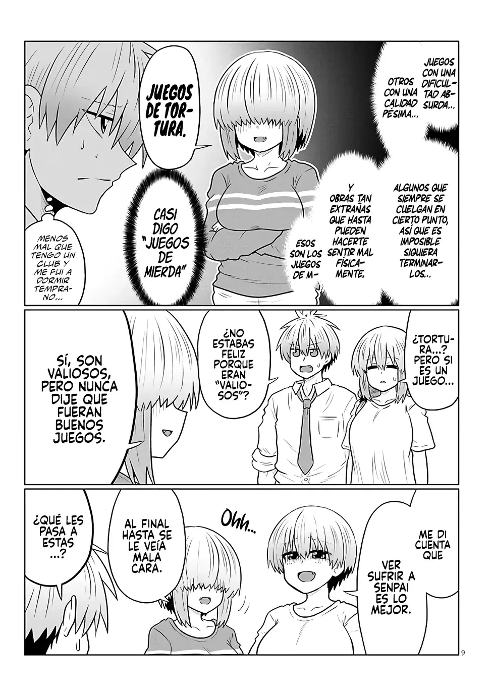 Uzaki-chan wa Asobitai! Capitulo 126 página 11
