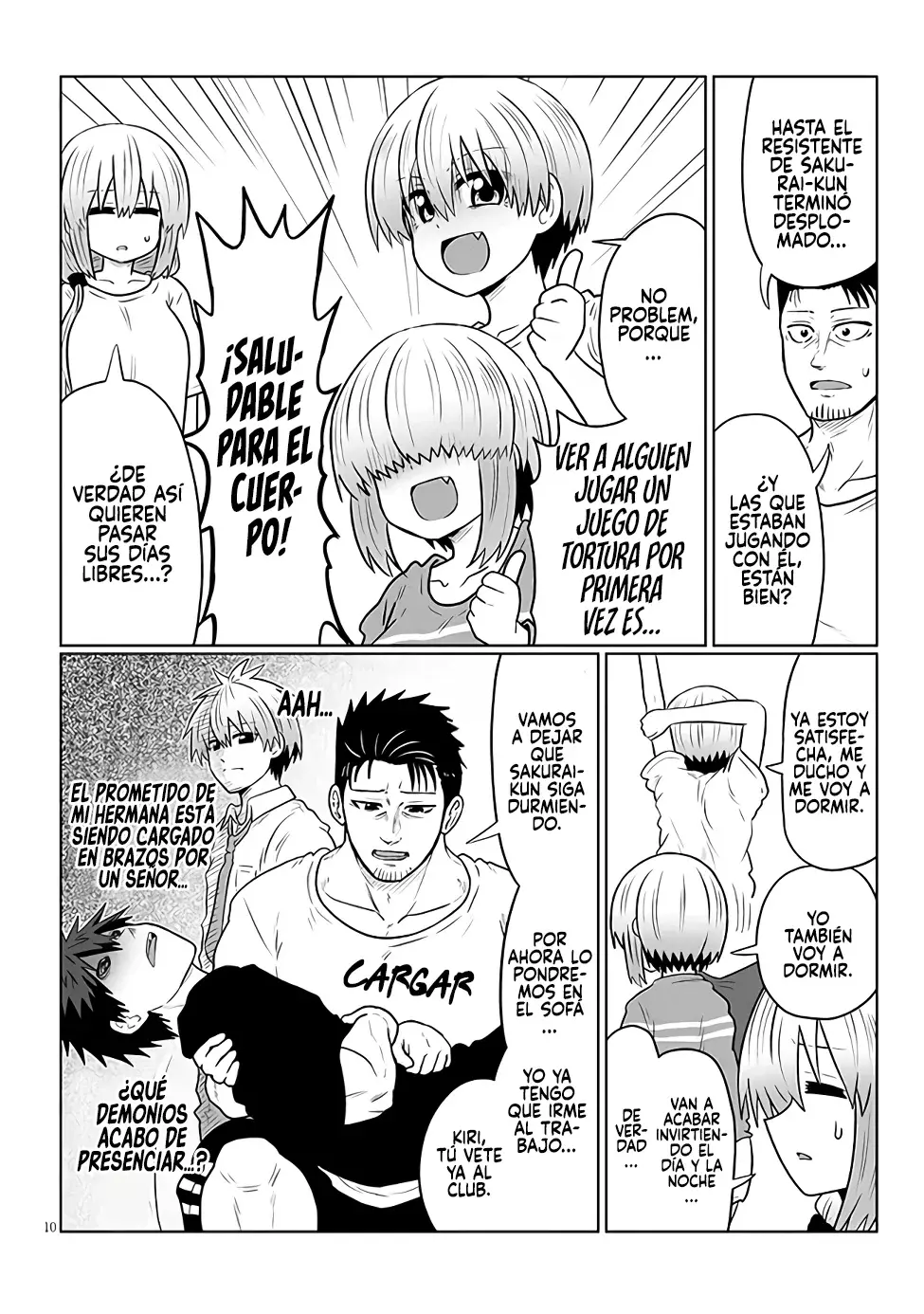 Uzaki-chan wa Asobitai! Capitulo 126 página 12