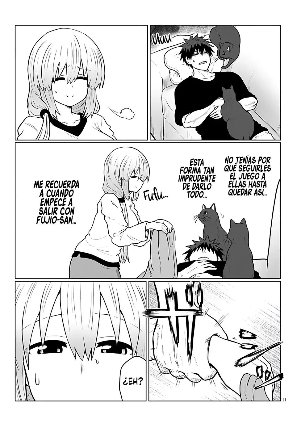 Uzaki-chan wa Asobitai! Capitulo 126 página 13