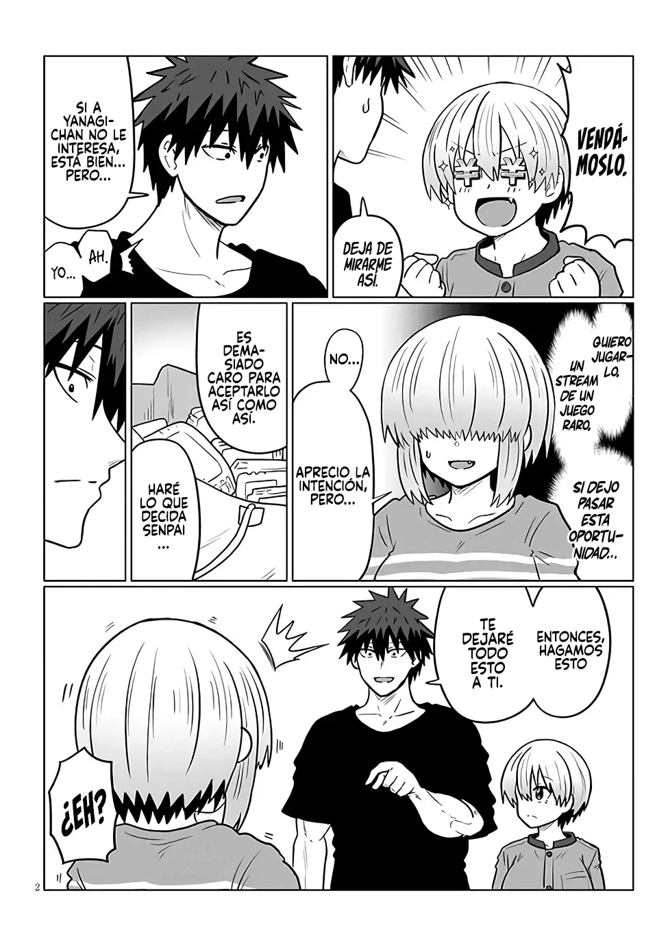 Uzaki-chan wa Asobitai! Capitulo 126 página 4