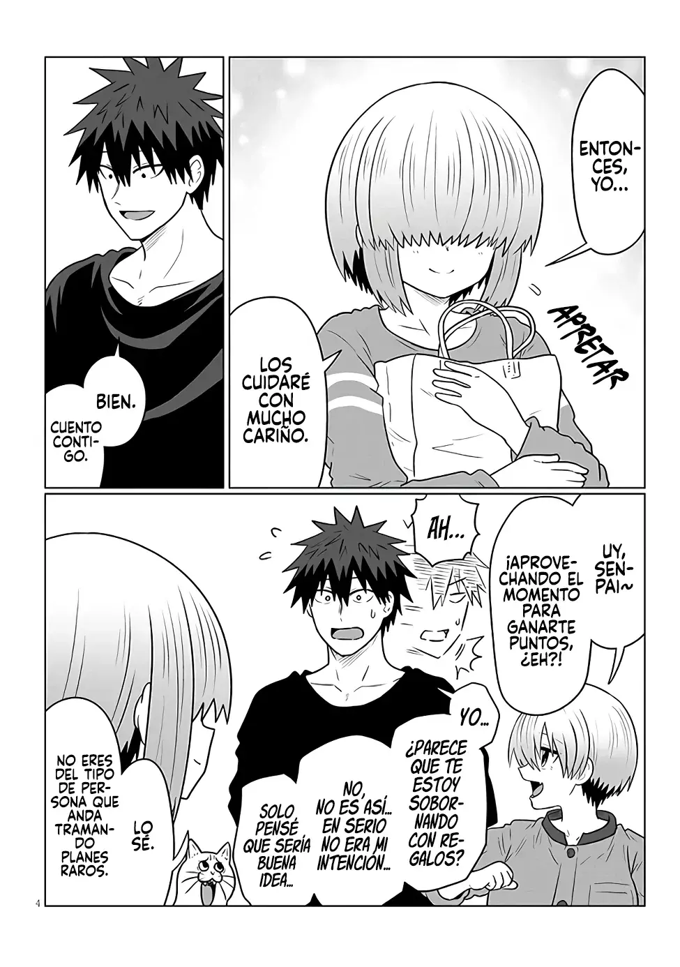 Uzaki-chan wa Asobitai! Capitulo 126 página 6