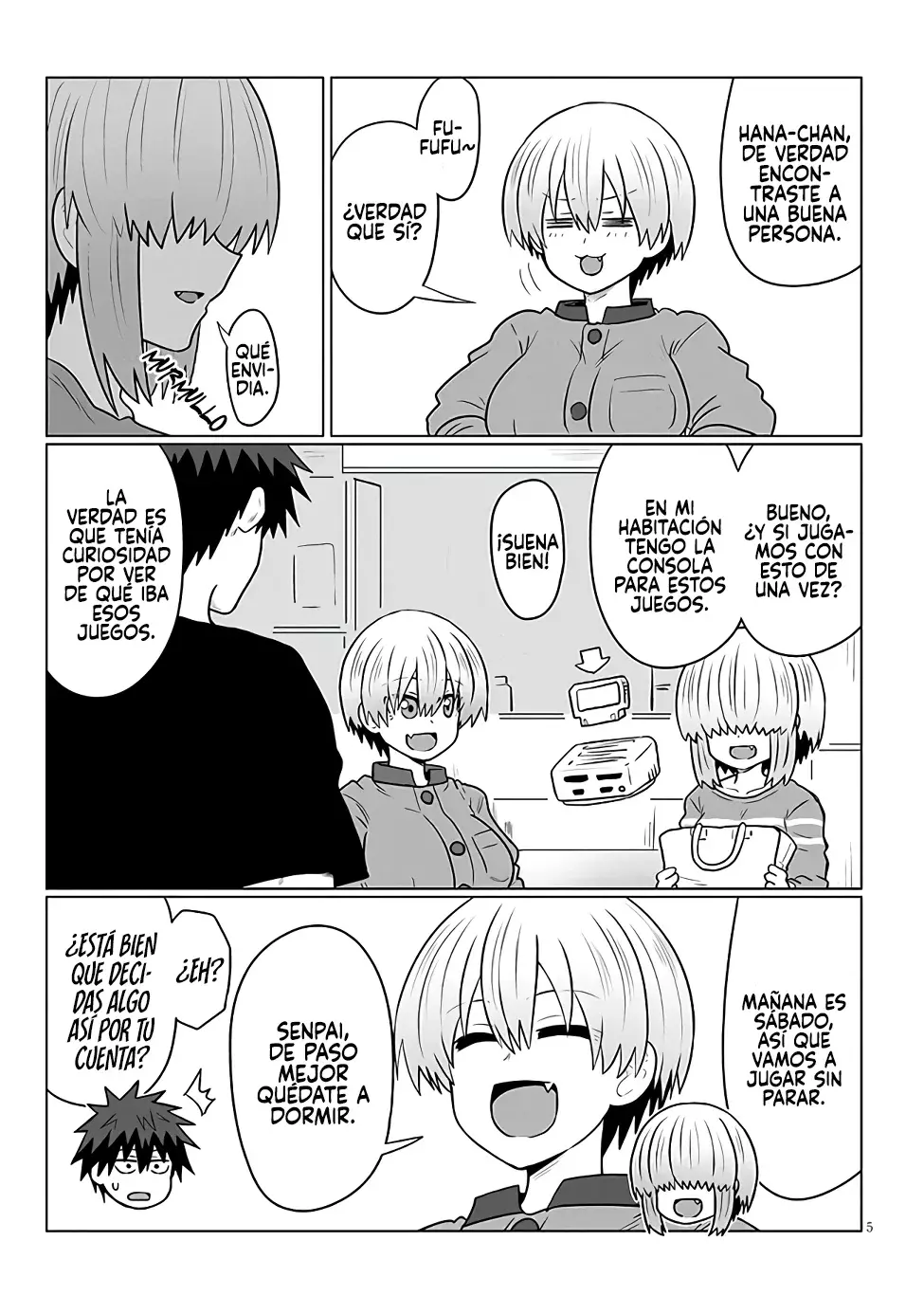 Uzaki-chan wa Asobitai! Capitulo 126 página 7