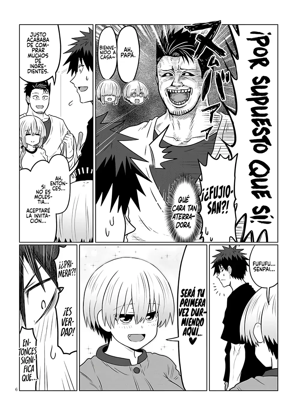 Uzaki-chan wa Asobitai! Capitulo 126 página 8