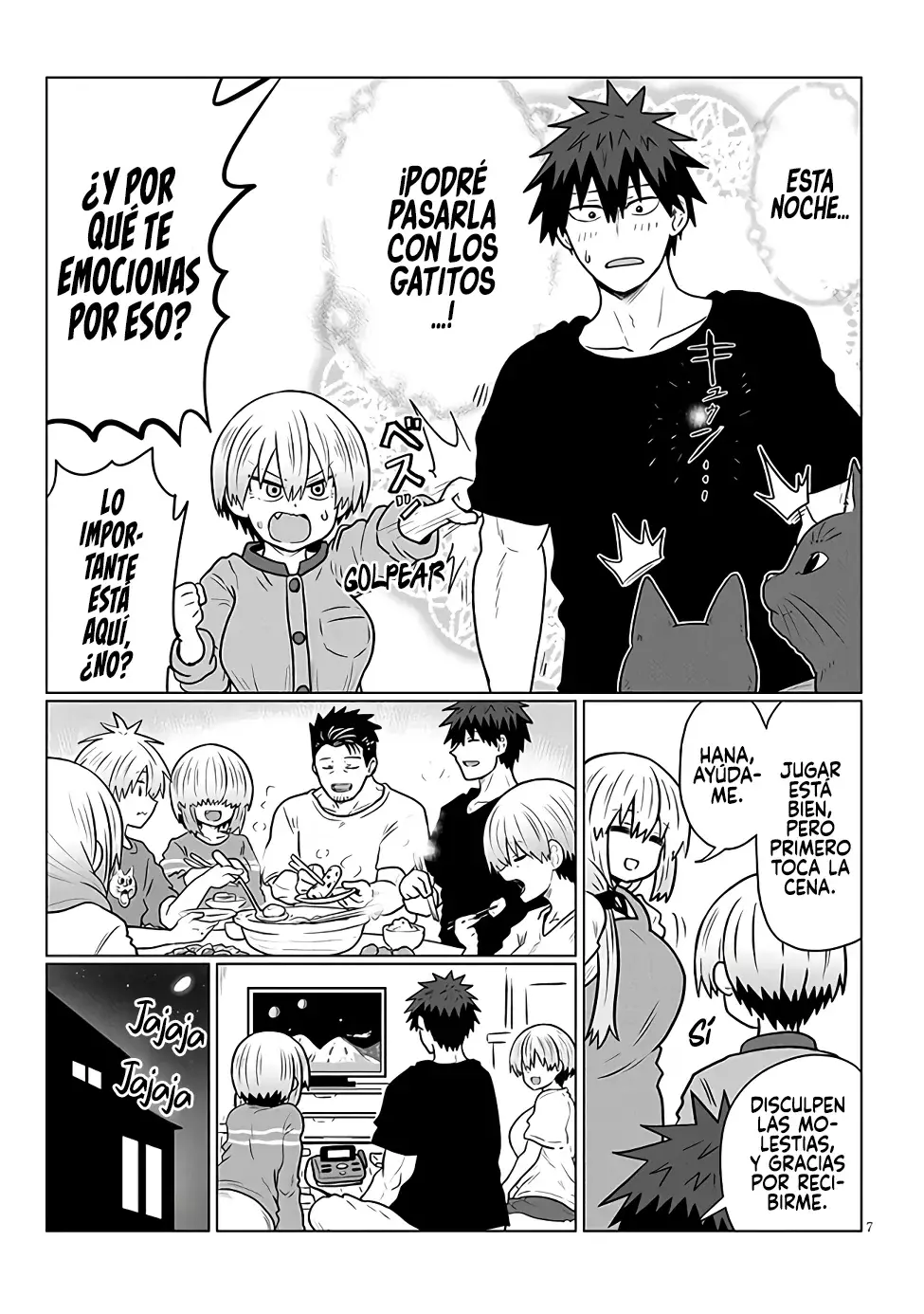 Uzaki-chan wa Asobitai! Capitulo 126 página 9