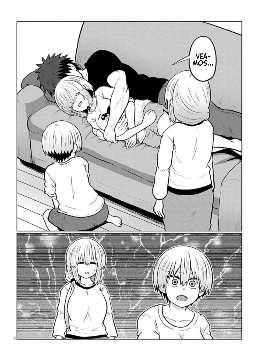 Uzaki-chan wa Asobitai! Capitulo 127 página 10