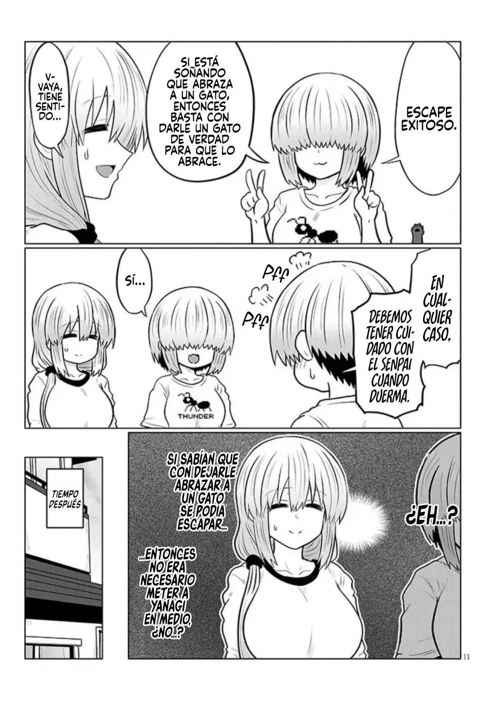 Uzaki-chan wa Asobitai! Capitulo 127 página 13