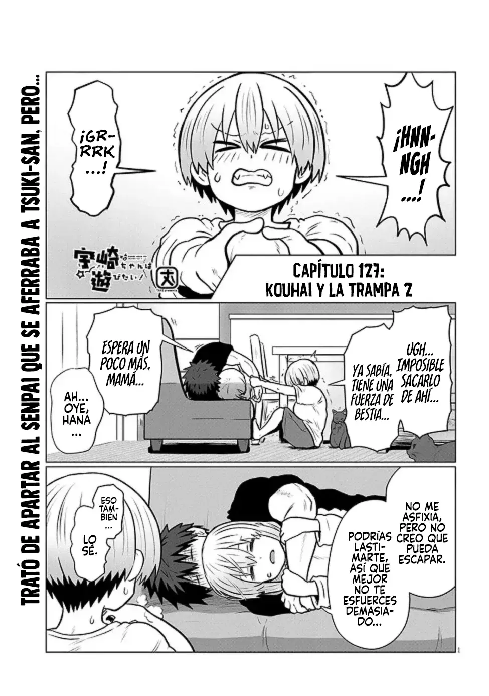 Uzaki-chan wa Asobitai! Capitulo 127 página 3