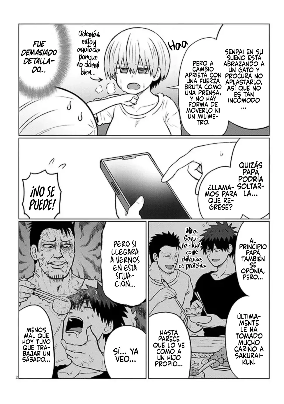 Uzaki-chan wa Asobitai! Capitulo 127 página 4