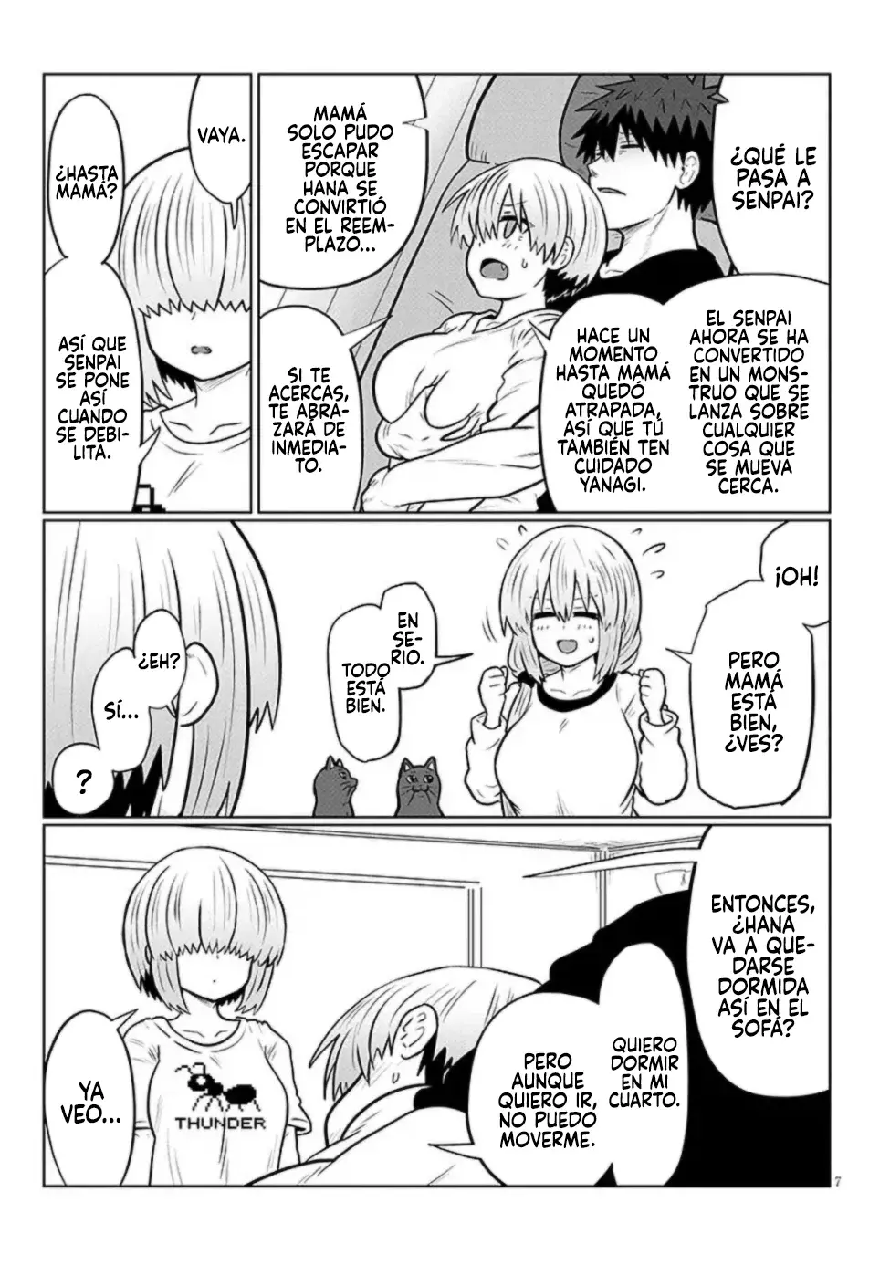 Uzaki-chan wa Asobitai! Capitulo 127 página 9