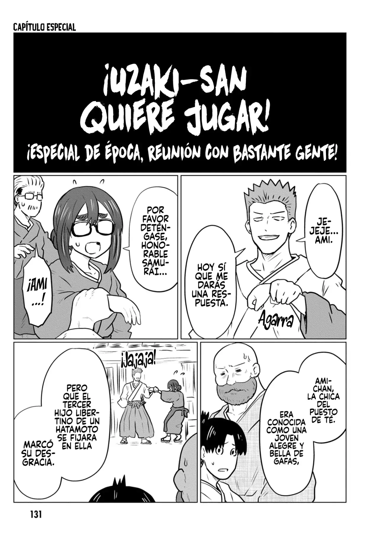 Uzaki-chan wa Asobitai! Capitulo 129.5 página 9