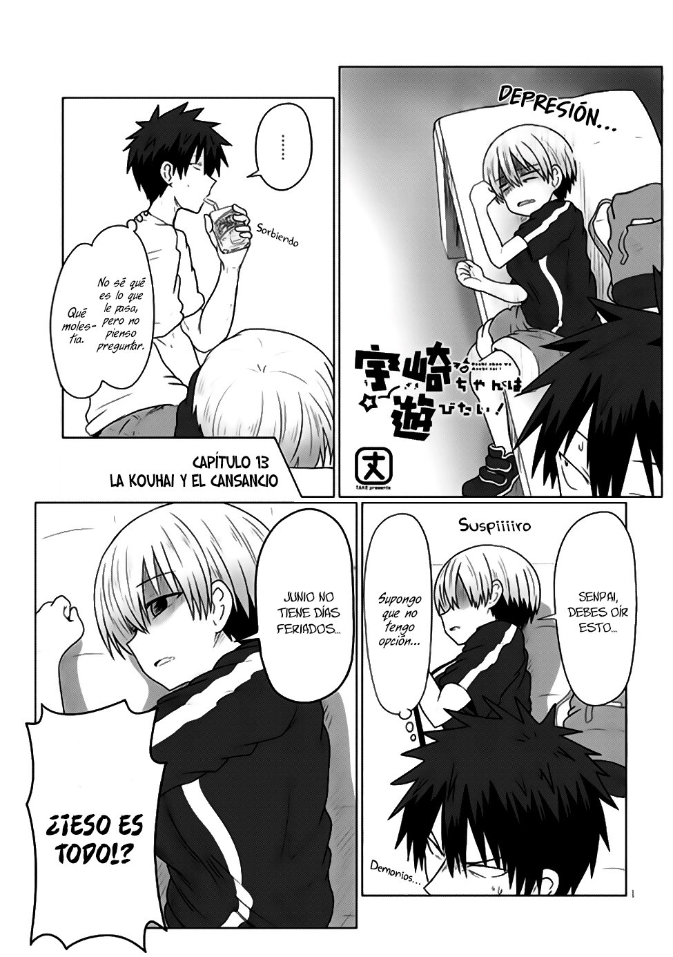 Uzaki-chan wa Asobitai! Capitulo 13 página 2