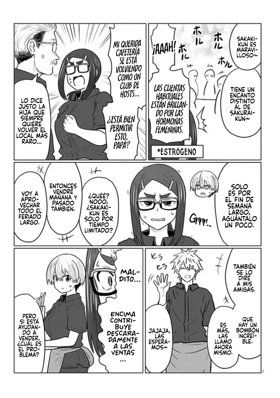 Uzaki-chan wa Asobitai! Capitulo 130 página 11