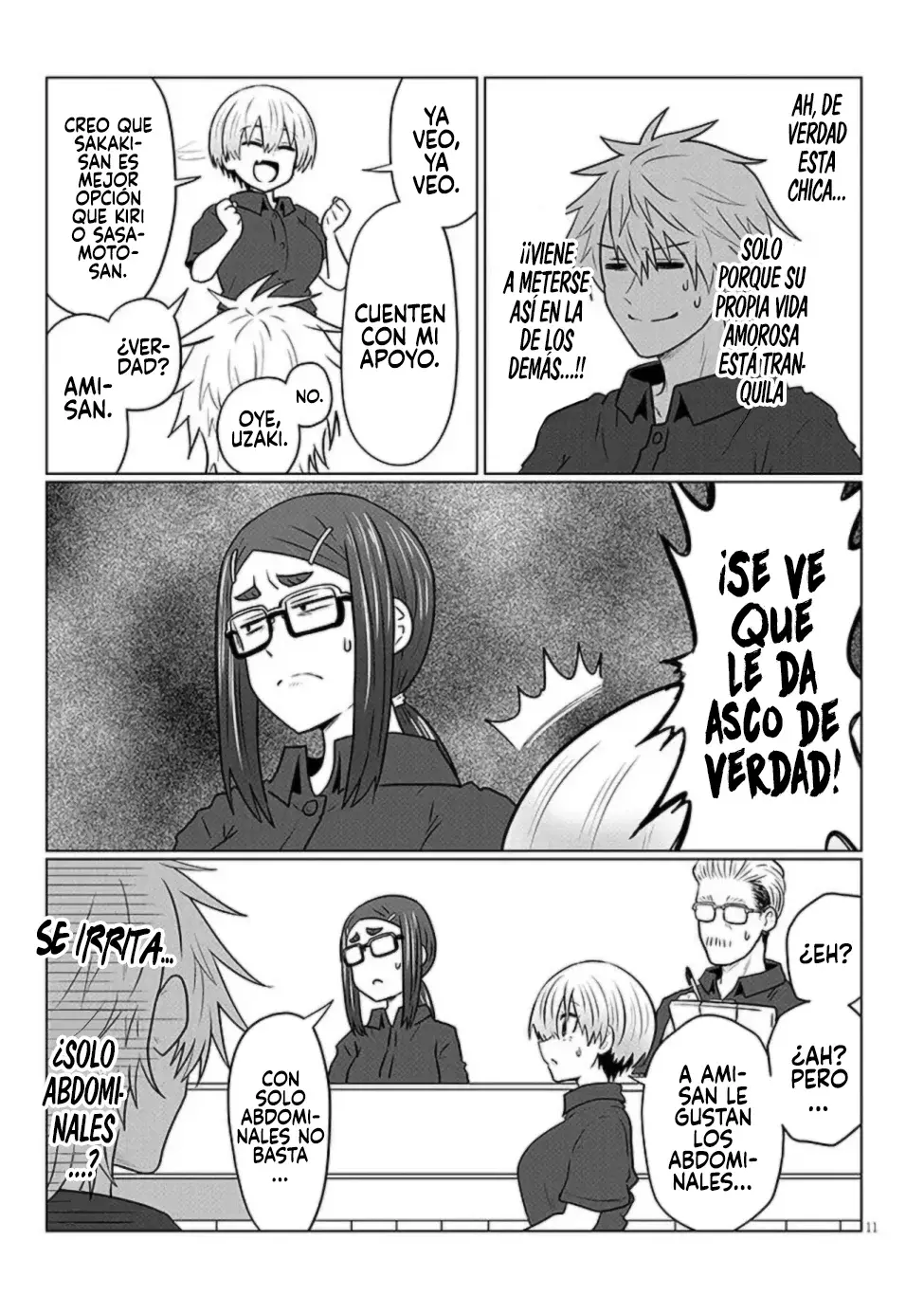 Uzaki-chan wa Asobitai! Capitulo 130 página 15