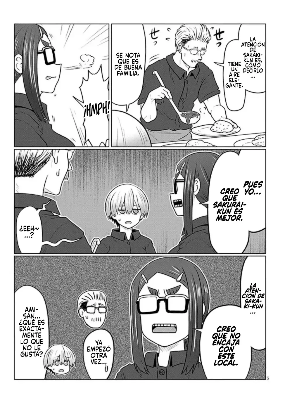 Uzaki-chan wa Asobitai! Capitulo 130 página 9