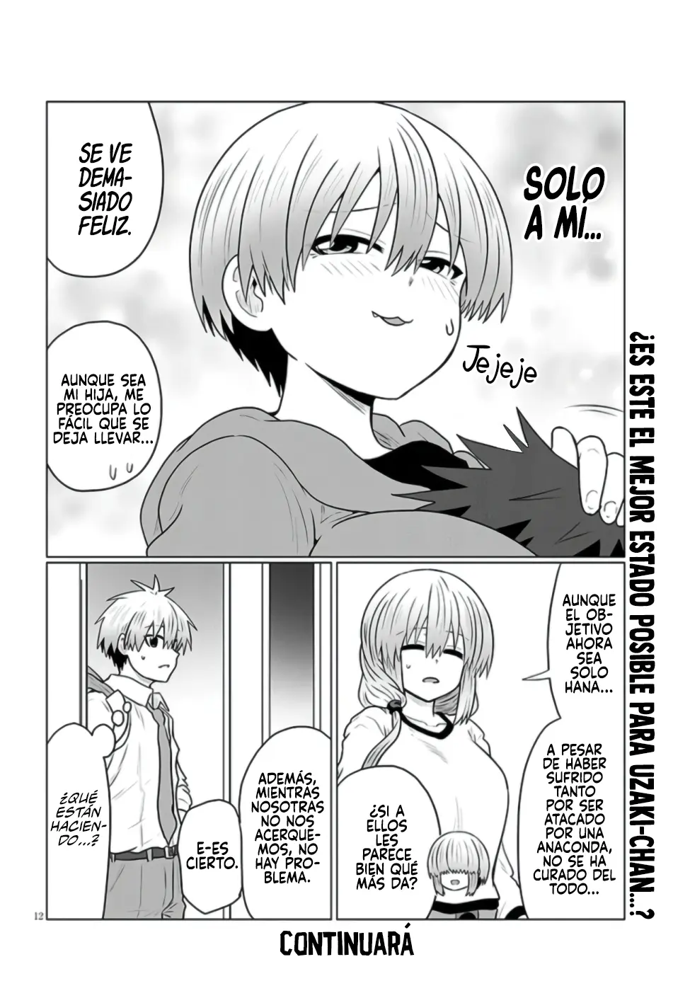 Uzaki-chan wa Asobitai! Capitulo 133 página 12