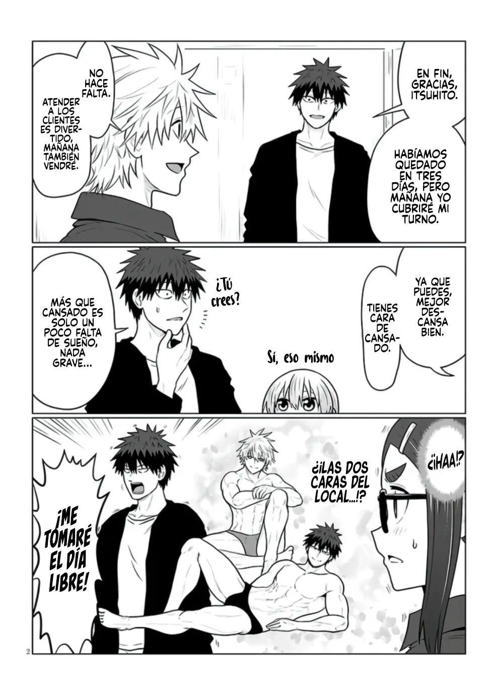 Uzaki-chan wa Asobitai! Capitulo 133 página 2