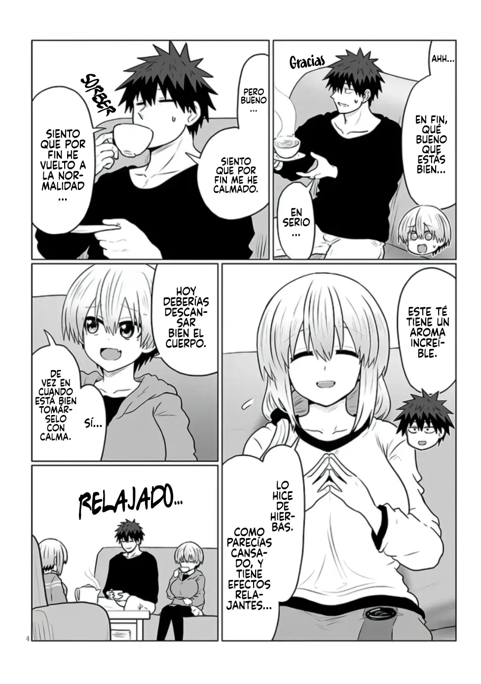 Uzaki-chan wa Asobitai! Capitulo 133 página 4