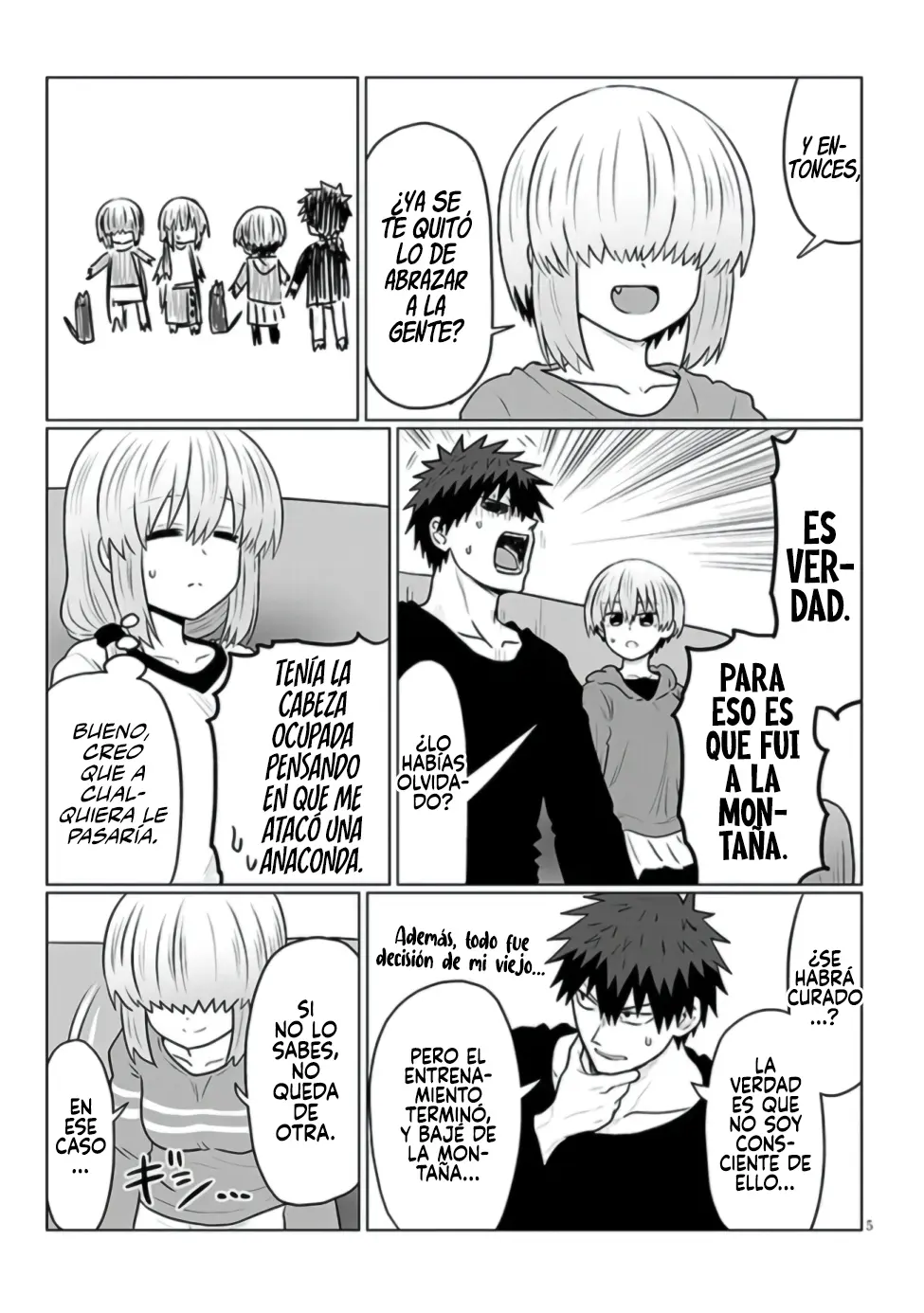 Uzaki-chan wa Asobitai! Capitulo 133 página 5