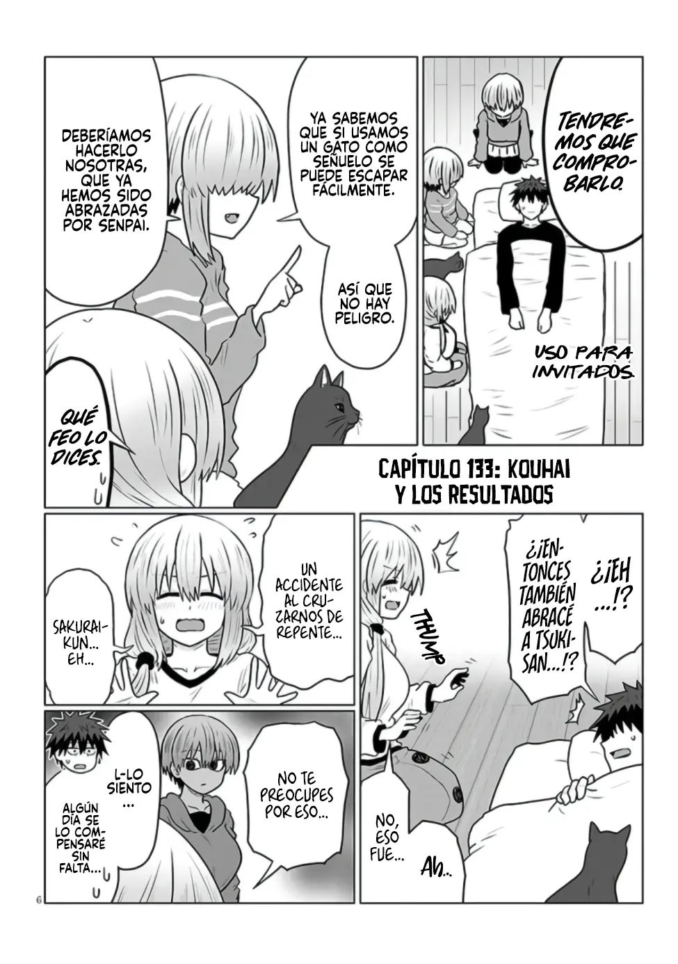 Uzaki-chan wa Asobitai! Capitulo 133 página 6