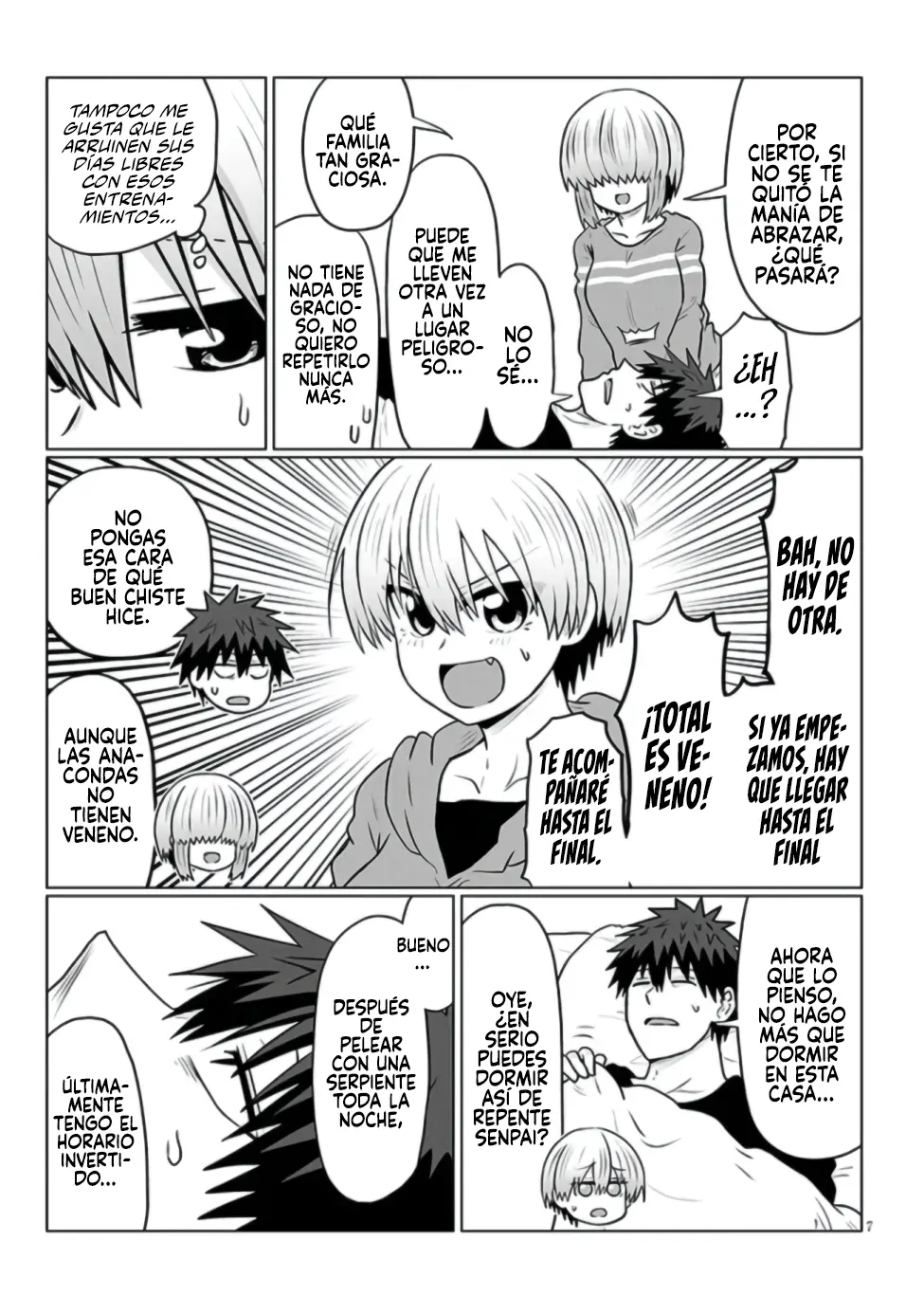Uzaki-chan wa Asobitai! Capitulo 133 página 7