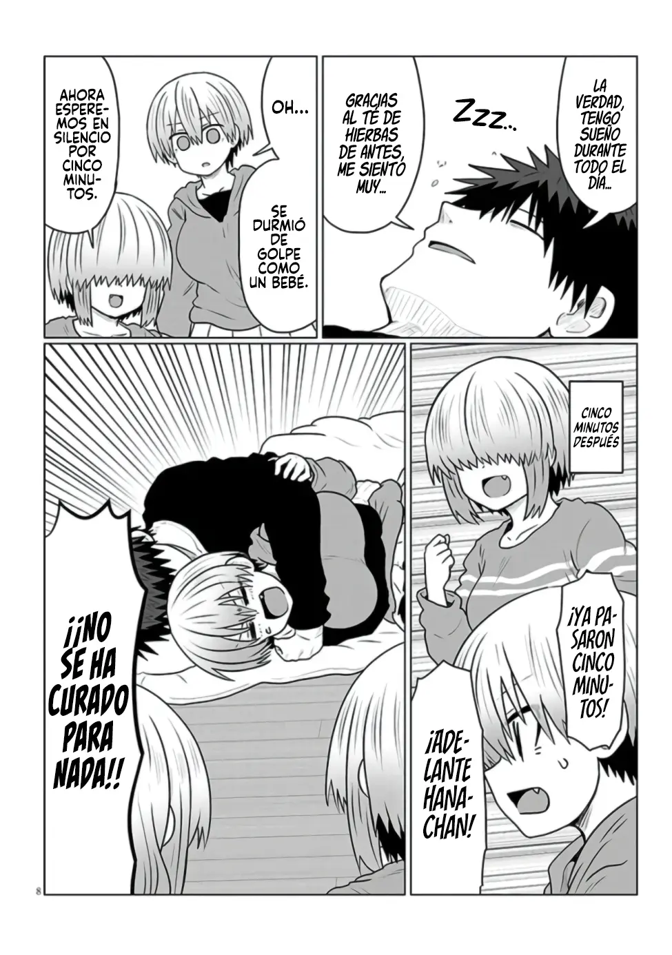 Uzaki-chan wa Asobitai! Capitulo 133 página 8