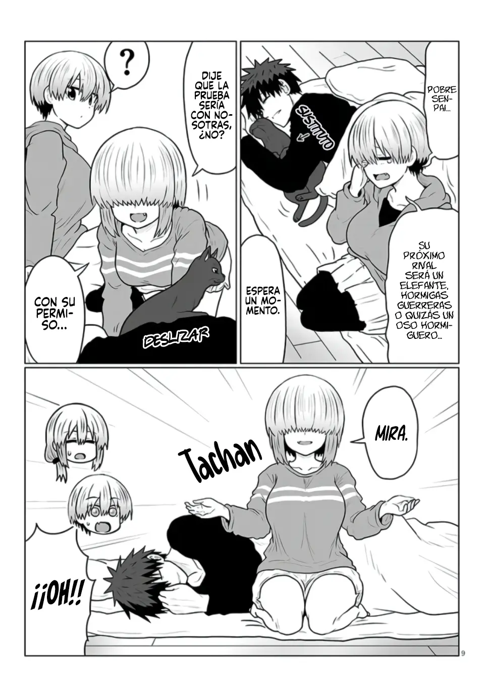 Uzaki-chan wa Asobitai! Capitulo 133 página 9