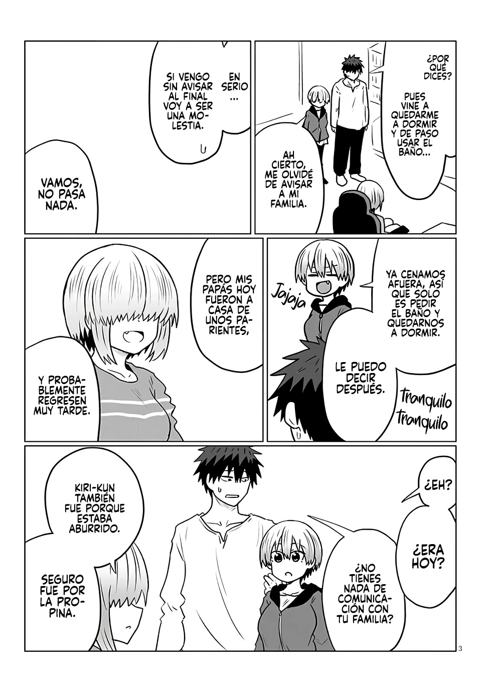 Uzaki-chan wa Asobitai! Capitulo 134 página 6