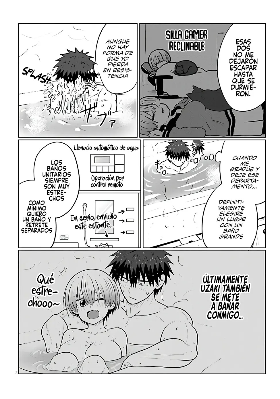Uzaki-chan wa Asobitai! Capitulo 135 página 2