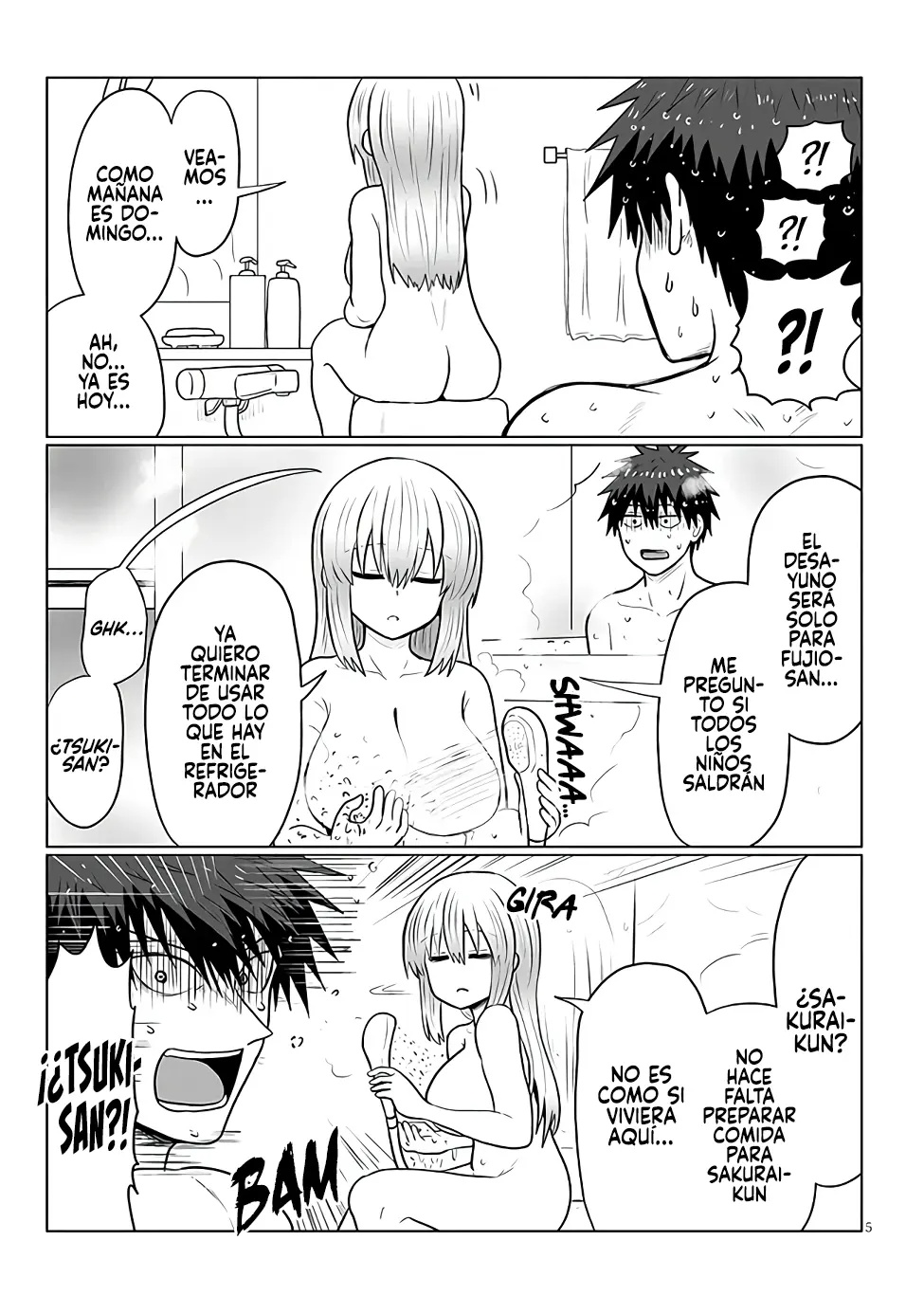 Uzaki-chan wa Asobitai! Capitulo 135 página 5