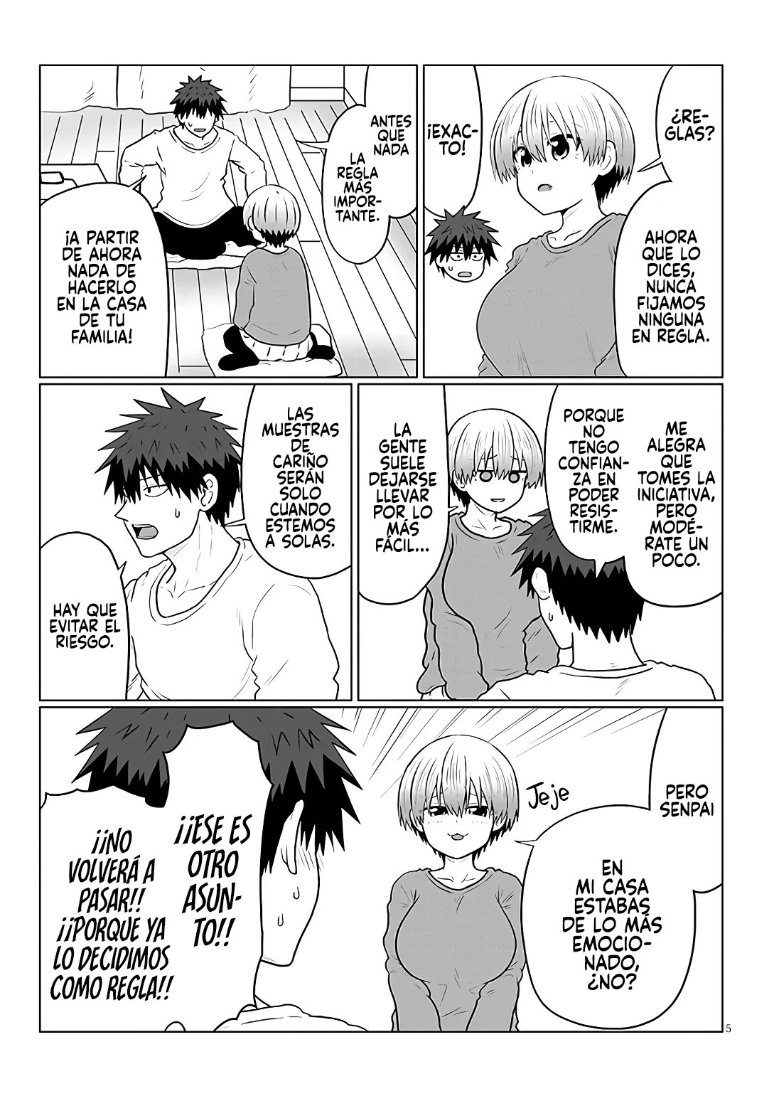 Uzaki-chan wa Asobitai! Capitulo 137 página 8