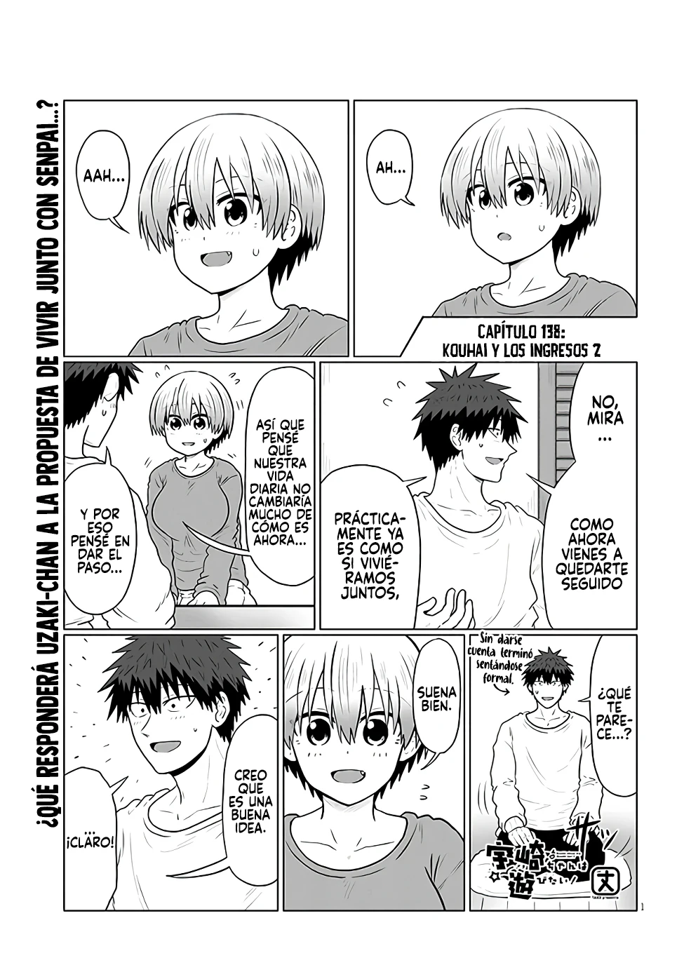 Uzaki-chan wa Asobitai! Capitulo 138 página 4