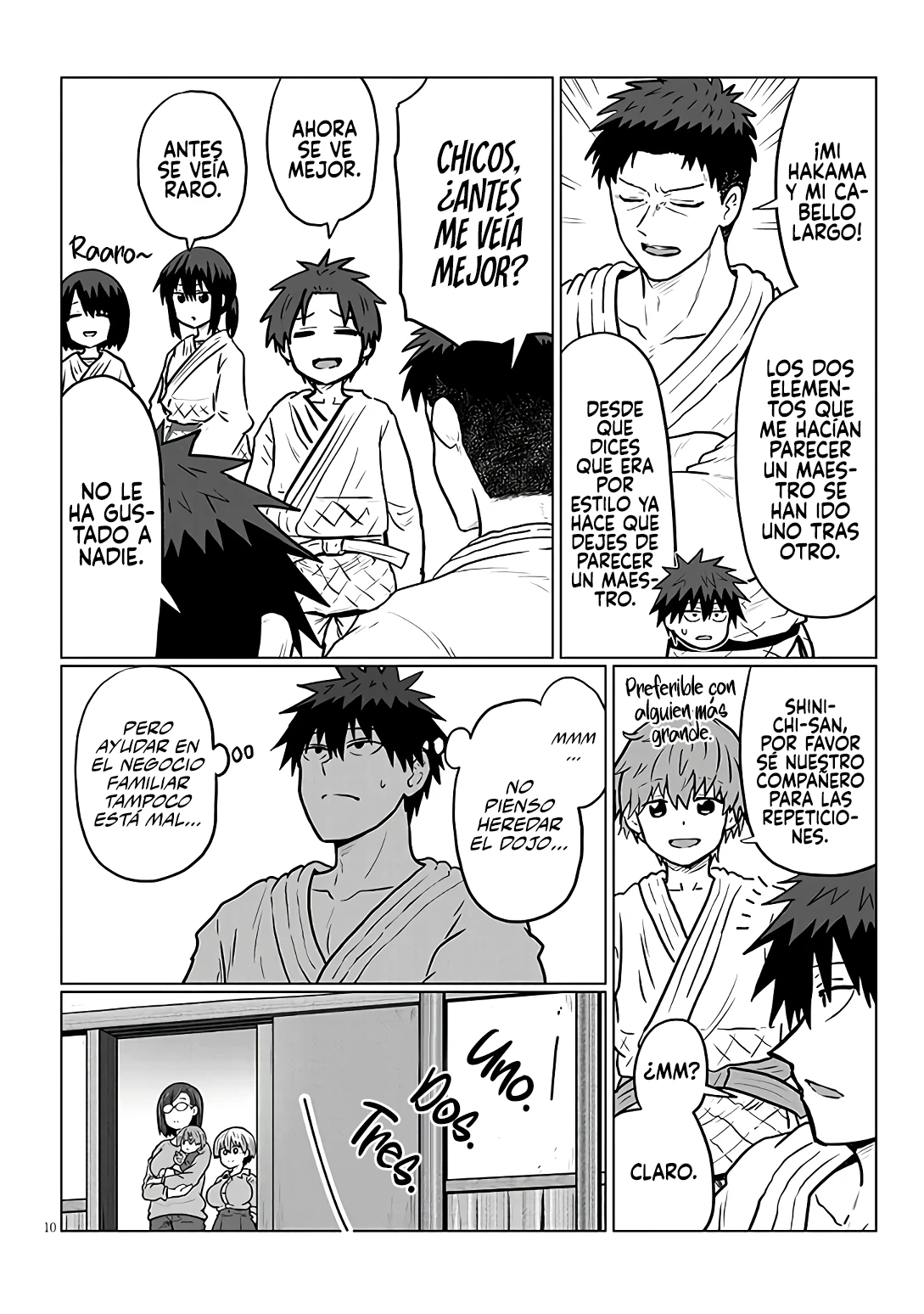 Uzaki-chan wa Asobitai! Capitulo 139 página 11