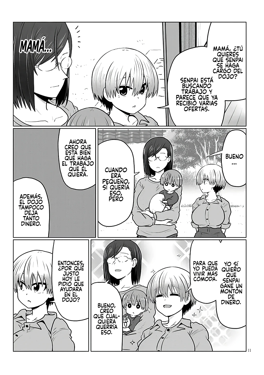 Uzaki-chan wa Asobitai! Capitulo 139 página 12