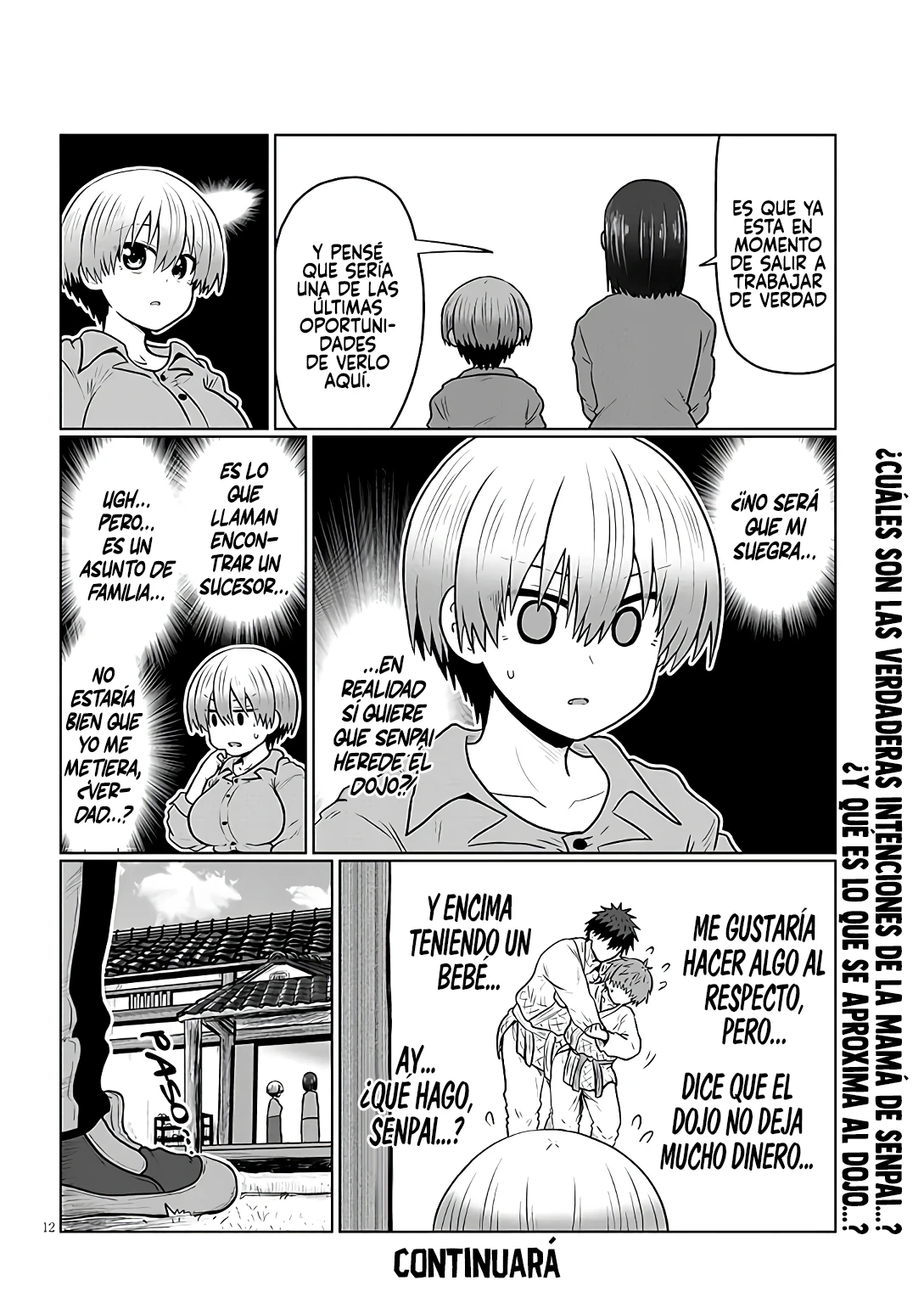 Uzaki-chan wa Asobitai! Capitulo 139 página 13