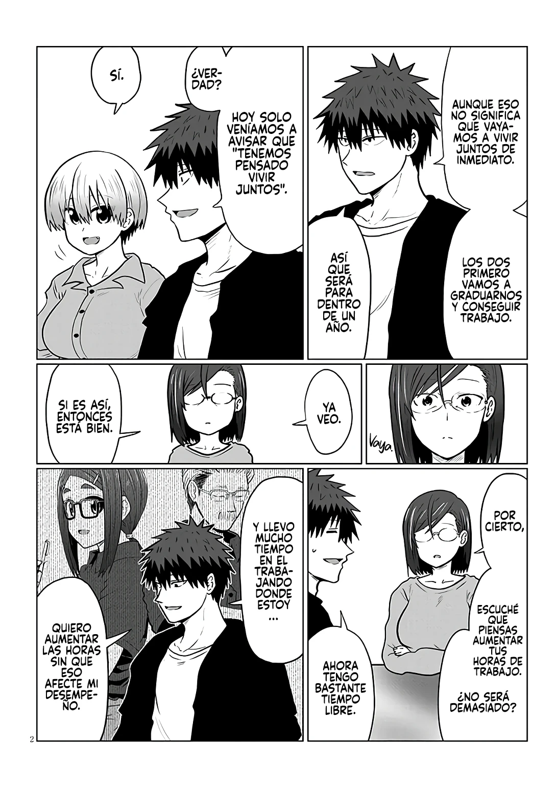 Uzaki-chan wa Asobitai! Capitulo 139 página 3
